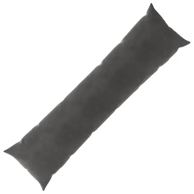 Immagine prodotto di vidaXL Cuscino con federa HEERLEN, grigio scuro, 40 x 145 cm, in velluto