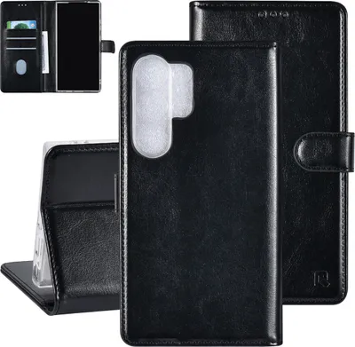 Image de UNIQ Accessory Galaxy S24 Ultra Book type case - 3 pasjeshouder - Noir
