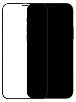 Produktbild von Mobilize Premium iPhone 12 Pro Max Panzerglas Gehärtetes Glas Displayschutz - Hüllenfreundlich - Schwarz