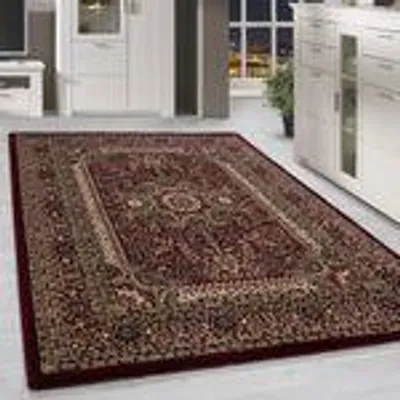 Produktbild von Homebyhome Klassischer Orientteppich mit orientalischem Muster Wohnzimmer Teppich pflegeleicht und dekorativ, Grösse: 120x170 cm