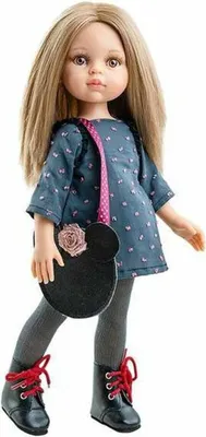 Immagine prodotto di Set di vestiti per bambole Paola Reina Amigas Carla con fiocchi rosa 32 cm
