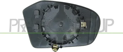 Produktbild von PRASCO Spiegelglas Außenspiegel Links passend für MERCEDES-BENZ A-Klasse (W169) Blau Getönt Asphärisch ME3247504