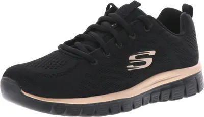 Obrázek produktu pro SKECHERS 12615/BKRG Graceful-Get Connected dámské tenisky black/gold, velikost:38, barva:Black