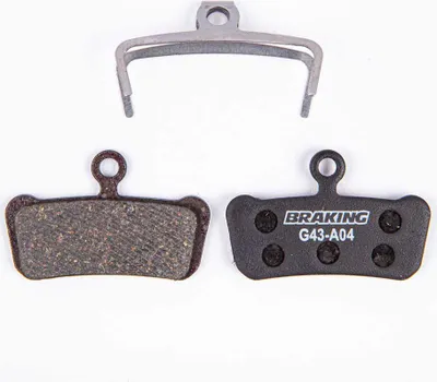 Produktbild von Braking Avid X.0 Trail/sram Guide Organische Scheibenbremsbeläge Silber  Silber One Size