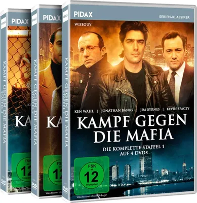 Produktbild von Kampf gegen die Mafia (Wiseguy) - Gesamtedition / Staffel 1-3 der Krimiserie auf 12 DVDs (Pidax Serien-Klassiker)
