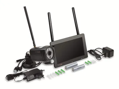 Produktbild von Technaxx TX-128 4880 Bezprzewodowy zestaw do bezprzewodowego monitoringu IP WLAN 4-kanałowy z 1 kamerą 1920 x 1080 pikseli (4880)
