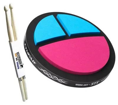 Produktbild von Cympad Übungspad STX 7 Zoll Practice Pad mit Schlagzeugstöcke