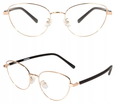 Produktbild von Theblogshop TULA Blaulichtfilter Brille Katzenaugenform Metall
