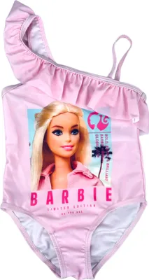 Produktbild von Badeanzug Barbie mit Rüschen Rosa 98-104 cm