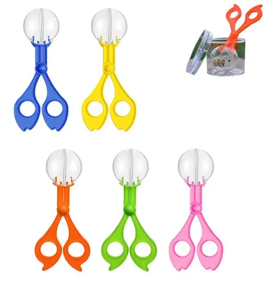 Produktbild von 5 Stück Insektenfänger - 14cm - Entdecker-Set für Kinder - Insect Catcher - Insektenfalle vom Scherentyp - Falle zum Fangen kriechender Insekten