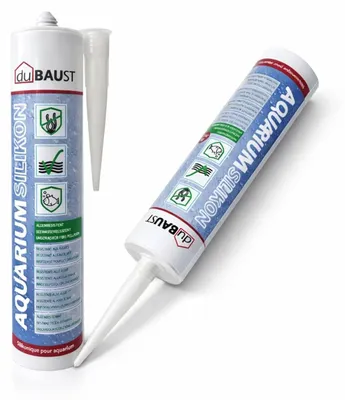 Obrázok produktu pre Akvarijný silikón 310 ml, čierny, netoxický, pre sladkovodné a slanovodné akváriá, terárium