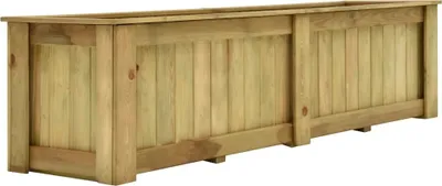 Image de Jardinière surélevée 196x50x50 cm Bois de pin imprégné