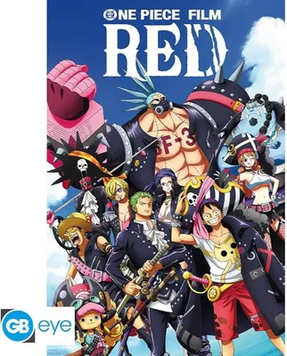 Produktbild von ONE PIECE: RED - Poster «Full Crew» (91.5x61)