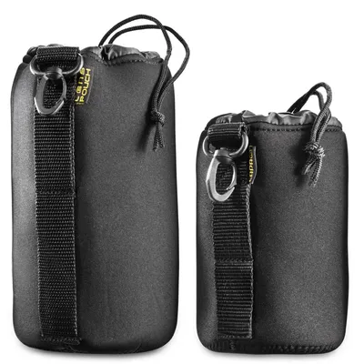 Image de Walimex Set de sacs pour objectifs néoprène M+L
