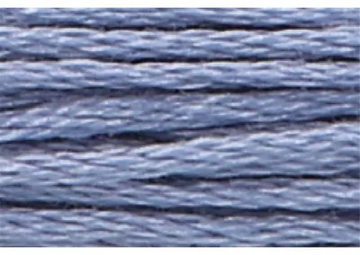 Imagen del producto de Hilo Anchor Sticktwist, 8 metros, color azul humo, algodón, código de color 939, 6 hebras