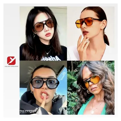 Produktbild von Polarisierte Sonnenbrille für Herren und Damen im 70er Jahre Vintage Stil