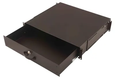 Produktbild von DIGITUS Tastatureinschub & Dokumentenablage für 483 mm (19")-Schränke