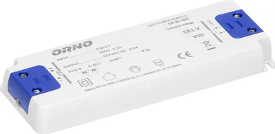 Zdjęcie produktu dla Płaski zasilacz LED 30W 12V DC IP20 - OR-ZL-1651