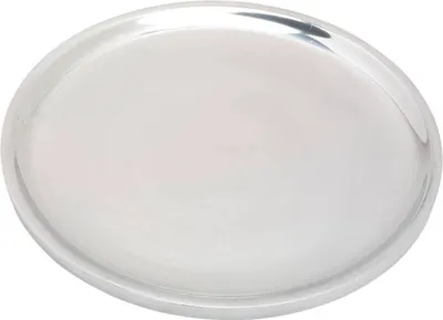 Produktbild von Kerzenteller Rund Ø19cm Aluminium Poliert Untersetzer Dekoration Stumpenkerzen
