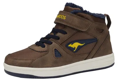 Produktbild von KangaROOS K-CP Kalley II EV High-Top Kinder Uni Sneaker Warmfutter braun, Schuhgröße:31 EU