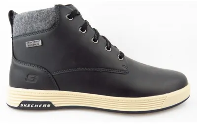 Produktbild von Skechers CAVELL Isaac Waterproof Stiefelette Schwarz in Gr. 48.5