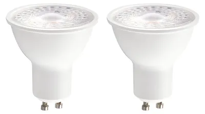 Produktbild von Kobi GU10 LED Spot Lampe 3W 300lm 3000K 230V 2 Stück
