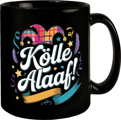 Produktbild von Karneval Narrenkappe Kölle Alaaf! Tasse