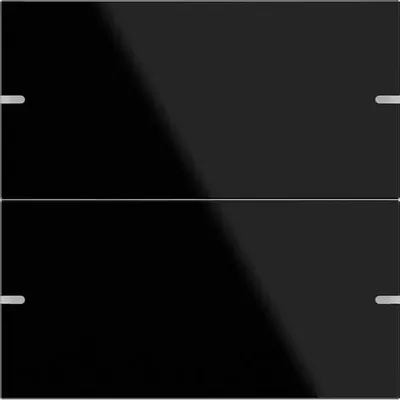 Produktbild von GIRA 502205 Wippenset 2fach Tastsensor4 TS4 Glas Schwarz
