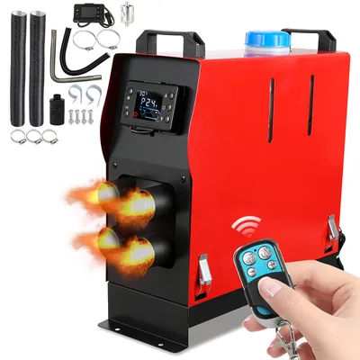 Produktbild von Jiubiaz 5KW Diesel Lufterhitzer, 12V Standheizung Diesel, Luft Dieselheizung, Air Diesel Heizung, Air Standheizung für Auto LKW Wohnmobil Bus mit LCD-schalter Luftauslass
