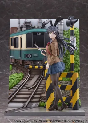 Zdjęcie produktu dla Figurka PVC Mai Sakurajimy z „Rascal Does Not Dream of Bunny Girl Senpai”, wersja Enoden, 29 cm