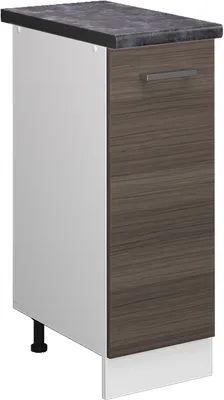 Produktbild von Apothekerschrank Vicco R-Line Edelgrau 30 cm , AP Anthrazit, Model 45383