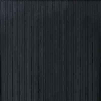Produktbild von vidaXL Teppich Rechteckig Schwarz 100x100 cm Bambus