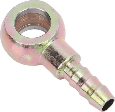 Obrázok produktu pre 7/16-palcové banjo konektory s 8 mm tŕňmi z nehrdzavejúcej ocele so silným, nosným hadicovým adaptérom