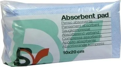 Zdjęcie produktu dla Kompresy chłonne 10x20 cm niesterylne 25 szt