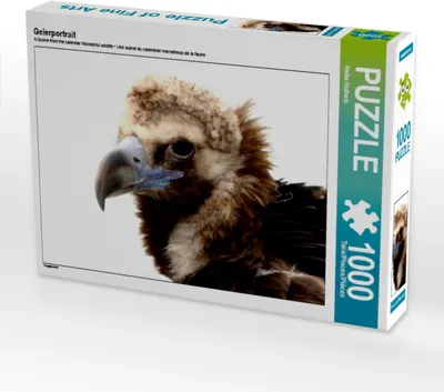 Produktbild von Calvendo Geierportrait 1000 Teile Puzzle quer 640x480mm, Hultsch Heike; 7286189