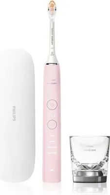 Produktbild von Philips Sonicare HX9911/21 Diamond Clean 9000 HX9911/21 elektrische Schallzahnbrste, 4 Putzmodi, 3 Intensitten, 1 Tragetasche mit USB-Ladefunktion, 1 Becher, rosa