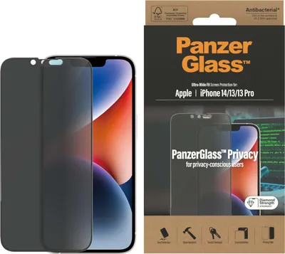 Immagine prodotto di PanzerGlass ® Privacy Screen Protector iPhone 14 | 13 | 13 Pro | Ultra-Wide Fit