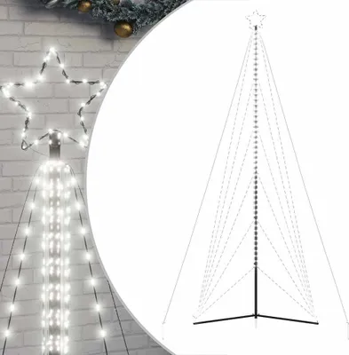 Produktbild von vidaXL LED Weihnachtsbaum 861 LEDs Kaltweiß 478 cm