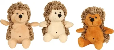 Produktbild von 3 Igel Plüschtiere je 16 cm Kuscheltiere