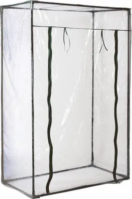 Image de Serre transparente PETITE - 100x50x150 cm