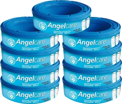 Produktbild von Angelcare Windeleimer Nachfüllpack Plus 9er Pack