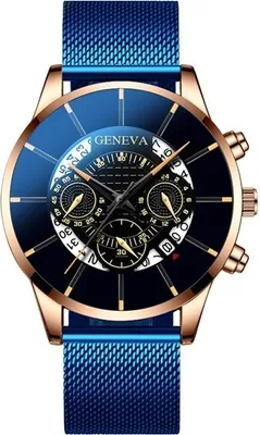 Immagine prodotto di Orologio HA-12145 Blu/Rosa Oro - Eleganza e Stile KP12145