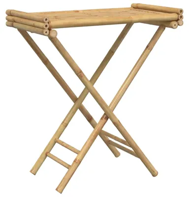 Obrázek produktu pro vidaXL Skládací stolek 70,5x42,5x80 cm bambusový