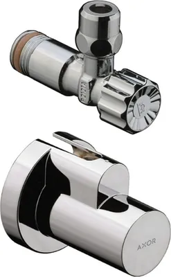 Immagine prodotto di hansgrohe AXOR, robinet équerre, avec poussoir, raccord à pincer, 51307000, 51307000