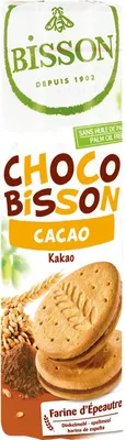 CIASTKA MARKIZY ORKISZOWE Z KREMEM KAKAOWYM BIO 300 g - BISSON