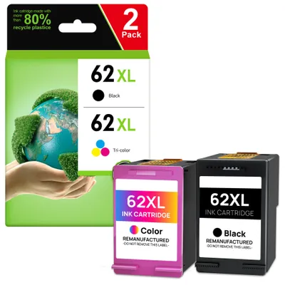 Produktbild von GREENSKY 62XL Druckerpatronen kompatible für HP 62 patronen für HP OfficeJet 200 250 252 5740 8040 Serie HP Envy 5540 5640 5660 7640 8000 Serie
