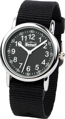 Produktbild von Scout Kinder Armbanduhr 280304002 START UP schwarz