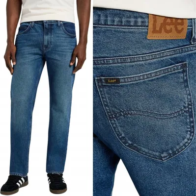 Obrázek produktu pro LEE, pánské džíny, slim fit, RIDER, W32 L30, modré, džíny, baggy jeans, buggy