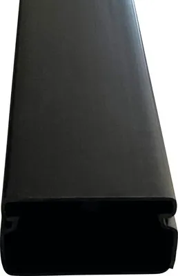 Produktbild von ROTH LANGE Klebekanal 20x10 mm schwarz 2 m Kabelkanal