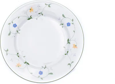 Produktbild von Thun 1794 Flacher Teller, 25 cm, Wiesenblumen, Tschechisches Porzellan, Thun